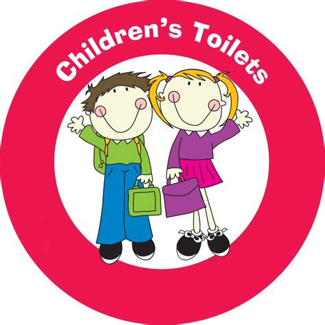 Childrens Toilets Sign Ud04154 School Signs Nursery Signs