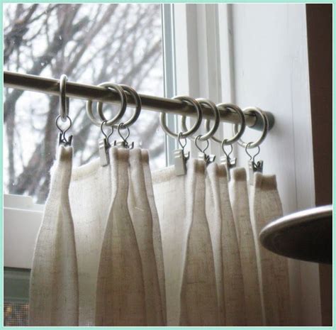 French Pleat Café Curtains In The Kitchen Cafe Curtains Homemade