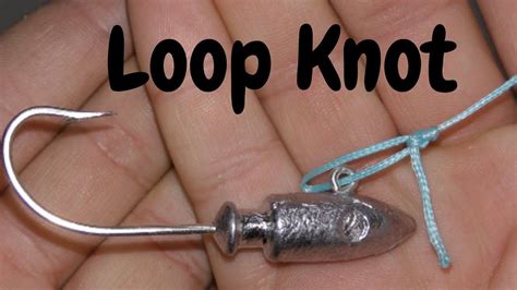 How To Tie A Loop Knot Youtube