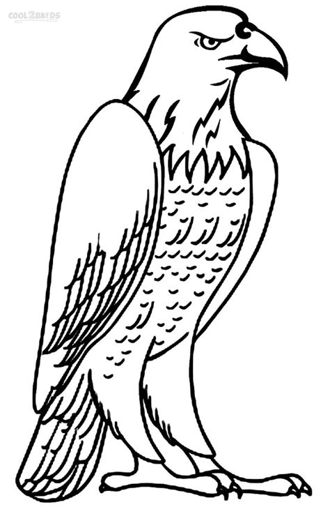 Printable Bald Eagle Coloring Pages For Kids
