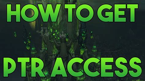 How To Get Ptr Access For World Of Warcraft Youtube