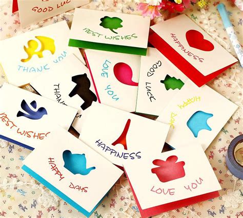 If you're like most people, that means you've made a serious dent in your greeting card collection with all the weddings, bachelorette parties, bridal and baby showers. Wholesale 20Pcs/Lot Design Cute Elf Series Mini Greeting Card Universal Wishing Cards Christmas ...