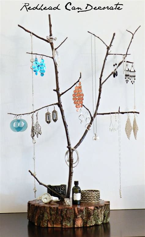 Tree Branch Jewelry Stand Tree Branch Decor Branch Decor