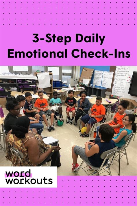 3 Step Daily Emotional Check Ins Social Emotional Learning Activities