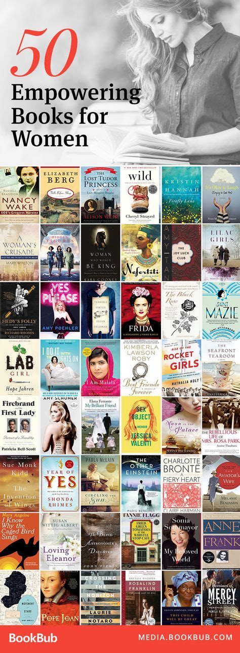 50 Empowering Books For Women Empowering Books Books To Read Good Books