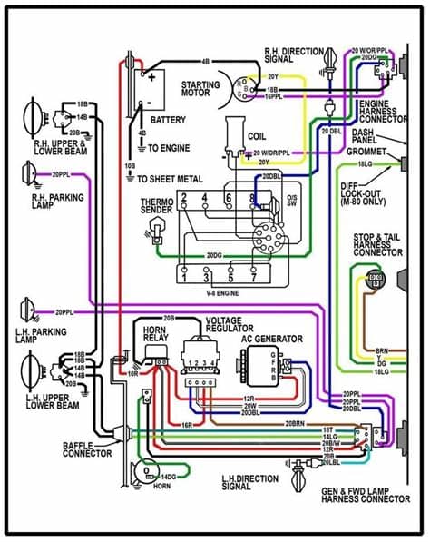 65 chevy truck wiring diagram - Google Search | 1963 chevy ...