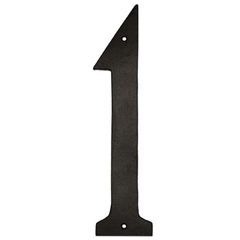 You'll often feel alone whilst living here, so make sure you have interesting hobbies to occupy your mind. Montague Metal Products 4 in. Standard House Number 1-CSHN ...