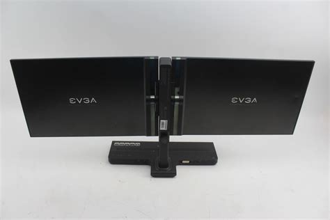 Evga Interview Dual Monitor System Model 1700 Property Room