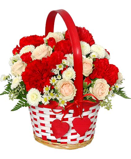 My Sweetie Bouquet Flower Basket in Poughkeepsie, NY - Osborne's Flower ...