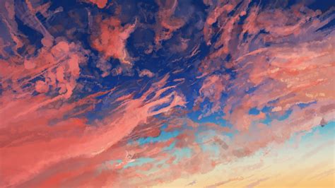 2048x1152 Cloud Sky Anime Wallpaper2048x1152 Resolution Hd 4k