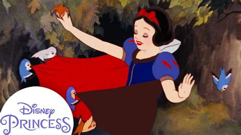 Snow White Sings With Animals In The Forest Disney Princess Youtube