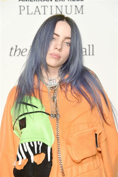 Billie Eilish Hates Her Blue Hair But Its Not Going Anywhere Any Time