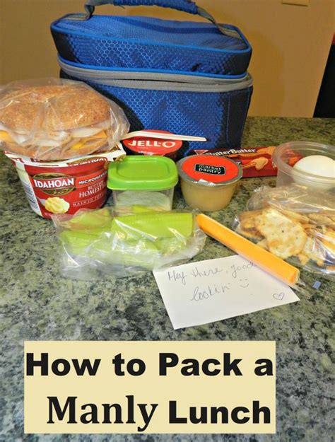 Discussion and talk about construction worker lunch ideas. Packing a Manly Lunch | Husband lunch, Cold lunches ...