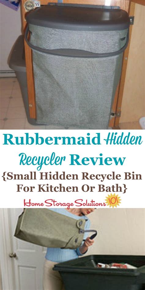 Recycling storage full size of cheap garden sheds garden storage. Rubbermaid Kitchen Recycling Bin Review: Hidden Recycler