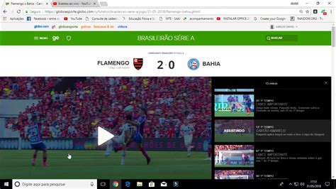 Flamengo X Bahia Ao Vivo Youtube
