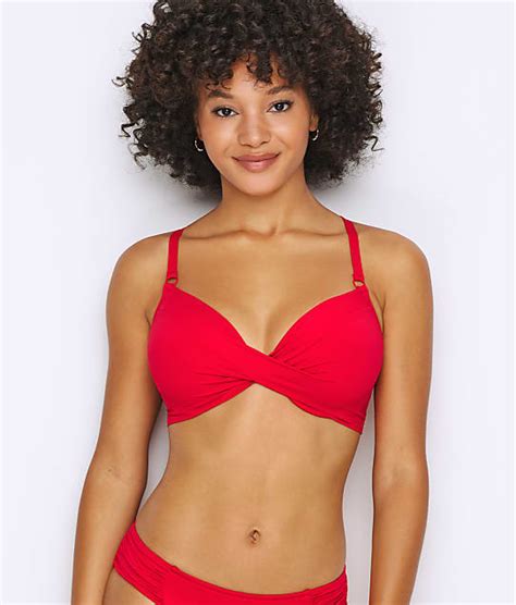 seafolly twist front bikini top dd cups and reviews bare necessities style 31112dd 065