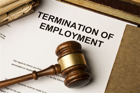 Termination of employment or separation of employment is an employee's departure from a job and the end jobseekers sometimes do not mention jobs from which they were fired on their resumes employment can be terminated without prejudice, meaning the fired employee may be rehired for. Terminated from Employment Definition