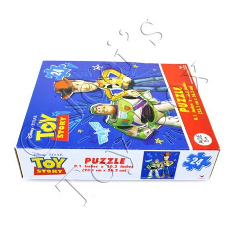 24 Pc Disney Pixar Toy Story Puzzle Buzz And Woody Joeis Toy Box