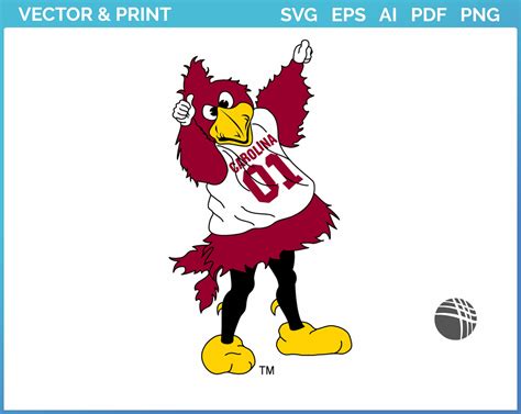 South Carolina Gamecocks Mascot Logo 2002 College Sports Vector Svg Logo In 5 Formats