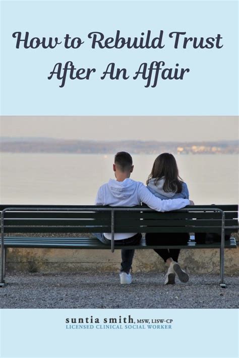 How To Rebuild Trust After An Affair Rebuilding Trust Couples Therapy Affair