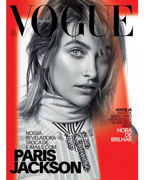 Paris Jackson Vogue Brazil January 2018 Celebmafia