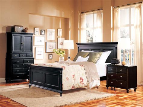 Through bedroom sets, the burden and time it takes to get the perfect furniture match for your rooms are over. Durham Furniture Savile Row 4-piece Panel Bedroom Set in ...