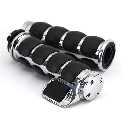 wholesale 2pcs motorcycle handlebar grips with throttle control non slip hand grip for