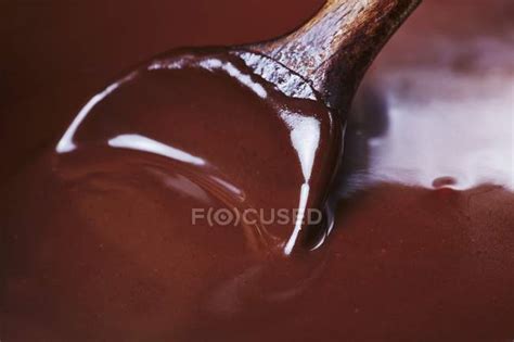 Melted Dark Chocolates — Delicious Appetizing Stock Photo 153750396