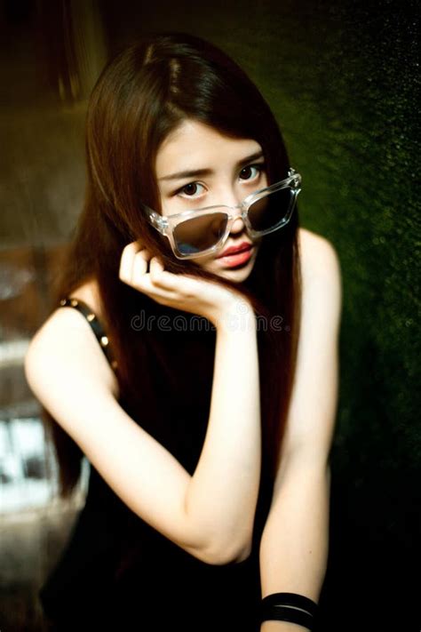 A Chinese Girl Stock Image Image Of Eyes City Young 56483723