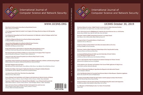 Journals for free (j4f) provides a large database of links to free scientific journals available on the web. International Journal of Computer Science and Network ...