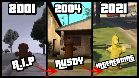 Evolution Of Fire Hydrant Logic In Gta Games 2001 2021 Youtube