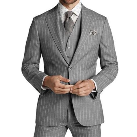 Men Suits Green 2 Piece Formal Fashion Wedding Suit Groom Wear Etsy