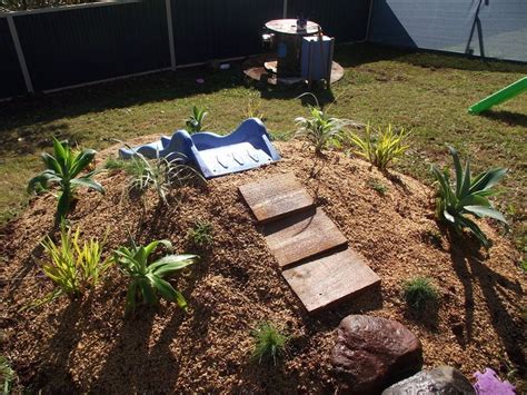 How To Build A Hill Slide For Childrens Outdoor Play Area Natural