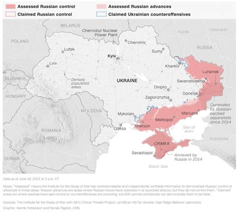 Ukraine War Map CNN 