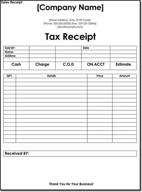 Excellent Donation Tax Receipt Form Template Beautiful Receipt Templates