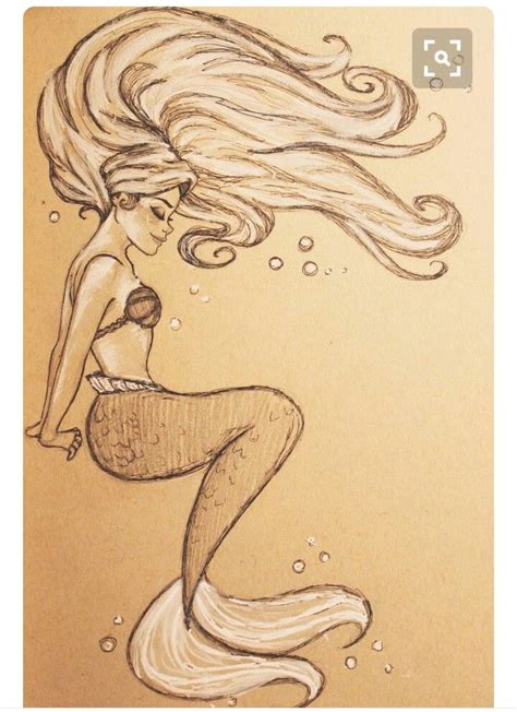 Mermaid Sketch Mermaid Drawings Mermaid Tattoos Disney Drawings