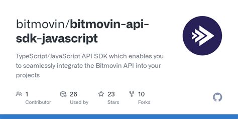 Github Bitmovinbitmovin Api Sdk Javascript Typescriptjavascript