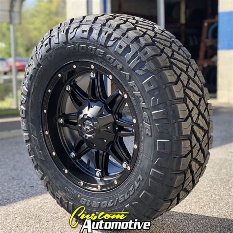 Nitto Ridge Grappler With Fuel Wheels