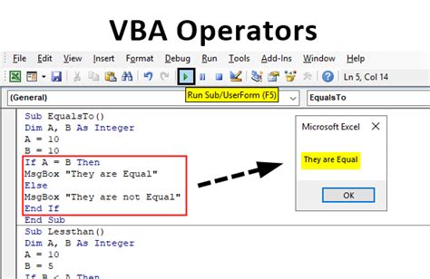 VBA Operators How To Use Operators Function In Excel VBA
