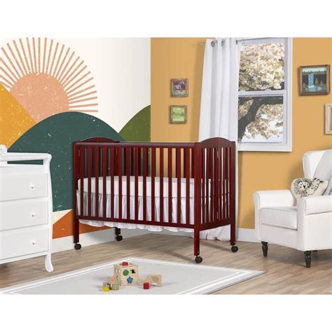 dream on me dream on me folding full size crib in the cribs department at