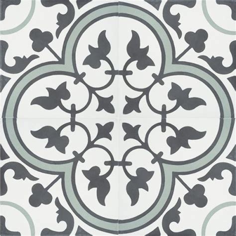 Trefle Encaustic Tile Rever Tiles Vibrant Beautiful And Timeless