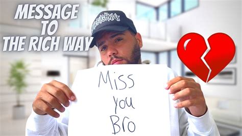 Message To Yungrichway Deleting In 24 Hours Youtube