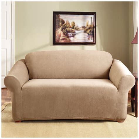 Sure fit couch cover installation. Sure Fit® Stretch Pearson Loveseat Slipcover - 292822 ...