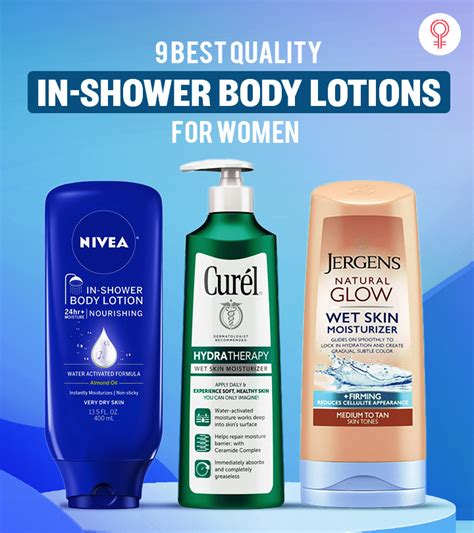 9 Best Quality In Shower Body Lotions For Women