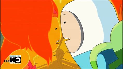 For Adventure Time Fans Romantic Moments Burning Low Kiss Of Finn