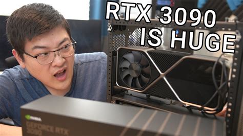 Rtx 3090 Founders Unboxing And Mini Itx Case Fit Test Youtube