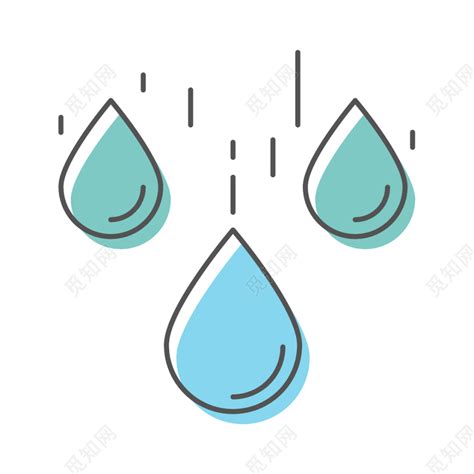 上右和上左包围结构的字，先外后里： 厅 座 屋 4. 可爱简笔画雨滴下雨素材免费下载 - 觅知网