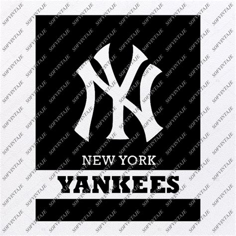 At logolynx.com find thousands of logos categorized into thousands of categories. Yankees Baseball Svg File - Baseball Svg - New York Yankees Logo - Vec - SOFVINTAJE