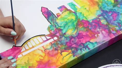Watercolor Crayon Art