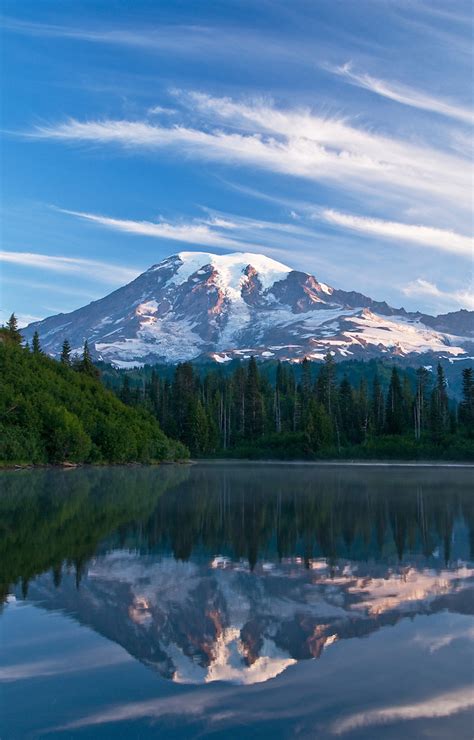 Mount Rainier from Bench Lake, Washington | Greg Vaughn Photography